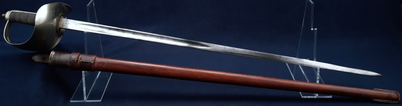 British WW1 War Economy 1898 Pattern Infantry Staff Sergeants Sword by Fenton Brothers, 1915 - 2